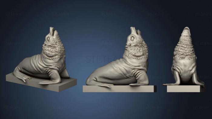 3D модель Морской Лев (STL)
